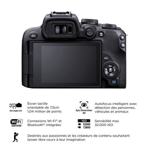 Canon EOS R10 + RF-S 18-150mm f/3.5-6.3 IS STM Hybrid Camera