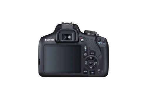 Canon EOS 2000D DSLR Camera + EF-S 18-55mm f/3.5-5.6 IS II Lens + EF 75-300mm f/4-5.6 III Lens + SB130 Bag + 16GB SD Memory Card
