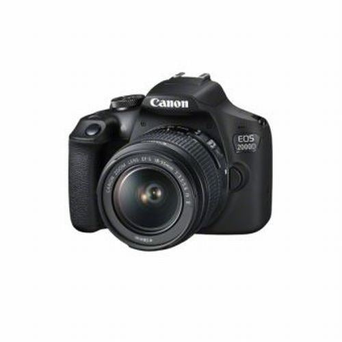 Canon EOS 2000D DSLR Camera + EF-S 18-55mm f/3.5-5.6 IS II Lens + EF 75-300mm f/4-5.6 III Lens + SB130 Bag + 16GB SD Memory Card