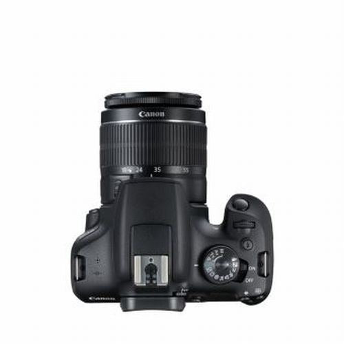 Canon EOS 2000D DSLR Camera + EF-S 18-55mm f/3.5-5.6 IS II Lens + EF 75-300mm f/4-5.6 III Lens + SB130 Bag + 16GB SD Memory Card