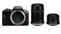 Canon EOS R100 + RF-S 18–45mm f/4.5-6.3 IS STM + RF-S 55-210mm f/5-7.1 IS STM Camera