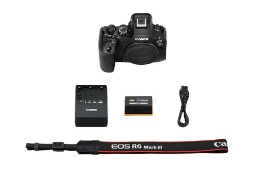 Canon EOS R6 Mark III Mirrorless Camera (Body Only) - Black