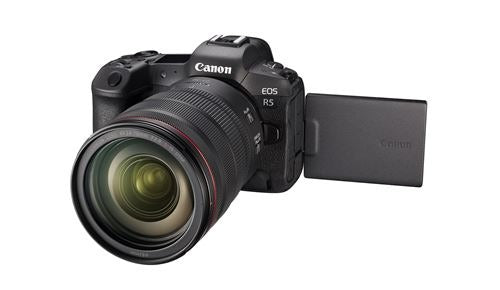 Appareil photo hybride Canon EOS R5 + RF 24-105mm f/4 L IS USM noir