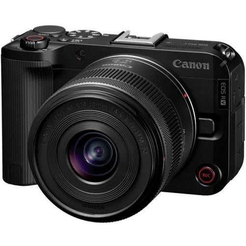 Canon EOS R50 V Hybrid Camera Black RF-S 14-30mm F4-6.3 IS STM PZ Zoom Lens