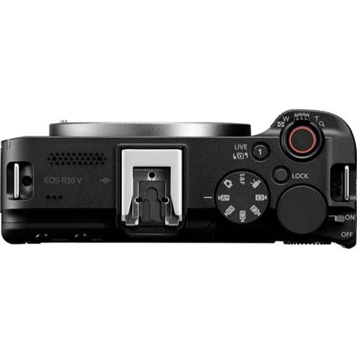 Canon EOS R50 V Hybrid Camera Black RF-S 14-30mm F4-6.3 IS STM PZ Zoom Lens