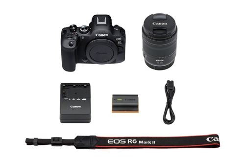 Canon EOS R6 Mark II + RF 24-105mm f/4-7.1 IS STM Hybrid Camera