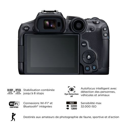 Canon EOS R7 + RF-S 18-150mm f/3.5-6.3 IS STM Hybrid Camera