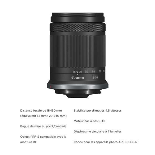 Canon EOS R7 + RF-S 18-150mm f/3.5-6.3 IS STM Hybrid Camera