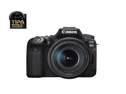 Canon EOS 90D SLR camera + EF-S 18-135mm f/3.5-5.6 IS USM lens