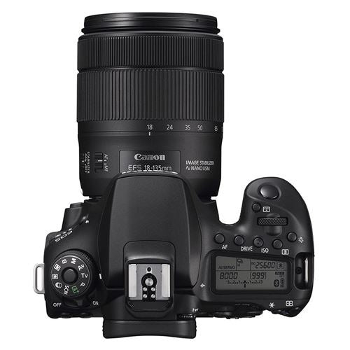 Canon EOS 90D SLR camera + EF-S 18-135mm f/3.5-5.6 IS USM lens