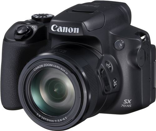 Canon PowerShot SX70 HS Black Digital Bridge Camera