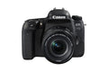 Canon EOS 77D - Digital Camera - DSLR - 24.2 MP - APS-C - 1080p / 60 fps - 3x optical zoom EF-S 18-55mm IS STM lens - Wi-Fi, NFC, Bluetooth