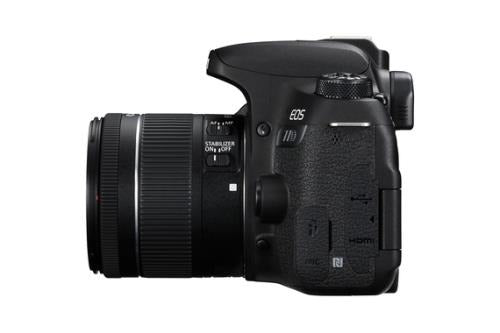 Canon EOS 77D - Digital Camera - DSLR - 24.2 MP - APS-C - 1080p / 60 fps - 3x optical zoom EF-S 18-55mm IS STM lens - Wi-Fi, NFC, Bluetooth