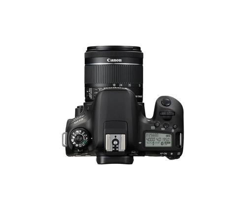Canon EOS 77D - Digital Camera - DSLR - 24.2 MP - APS-C - 1080p / 60 fps - 3x optical zoom EF-S 18-55mm IS STM lens - Wi-Fi, NFC, Bluetooth