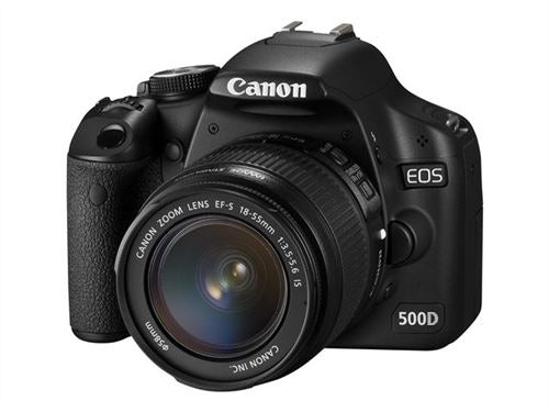 Canon EOS 500D - Digital camera - DSLR - 15.1 MP - APS-C - 1080p - body only