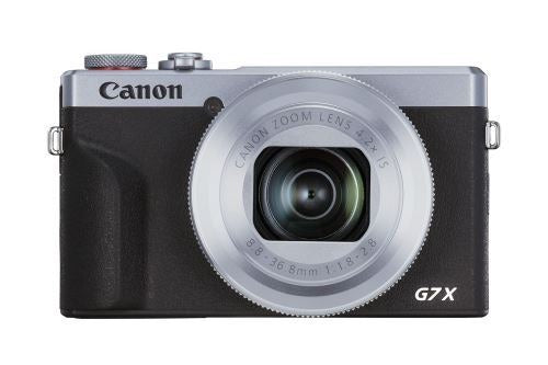 Canon PowerShot G7X Mark III Silver Compact Vlogging Camera + 2nd Battery