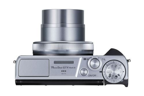Canon PowerShot G7X Mark III Silver Compact Vlogging Camera + 2nd Battery