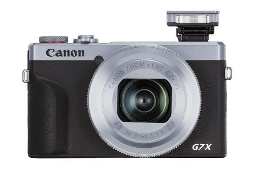 Canon PowerShot G7X Mark III Silver Compact Vlogging Camera + 2nd Battery