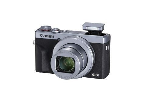 Canon PowerShot G7X Mark III Silver Compact Vlogging Camera + 2nd Battery