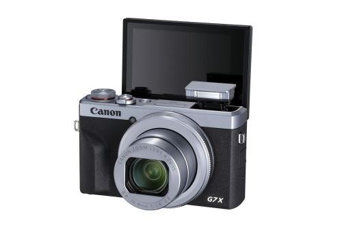 Canon PowerShot G7X Mark III Silver Compact Vlogging Camera + 2nd Battery