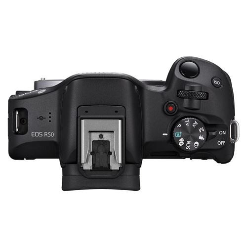 EOS R50 + RF-S 18-150mm F3.5-6.3 IS STM + Bag + 8 GB SD Card