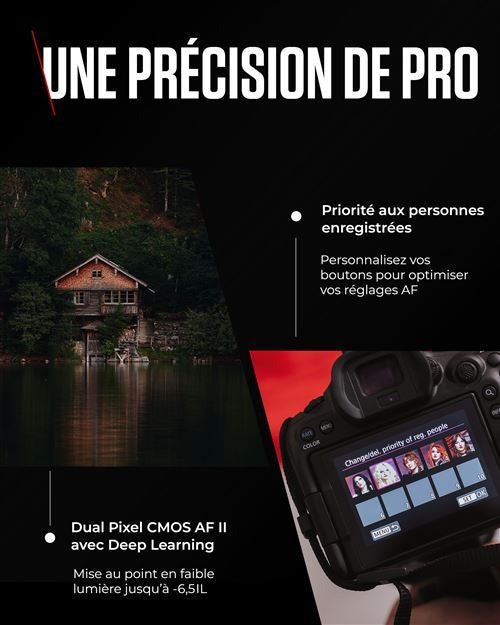 Canon EOS R6 Mark III Black Hybrid Camera Kit + RF 24-105mm f/4-22 L IS USM Lens