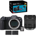 Fnac Pack Canon EOS RP + RF 24-105mm f/4-7.1 IS STM hybrid camera + LP-E17 Second Battery + 16GB SD Card black