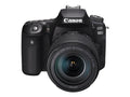 Canon EOS 90D - Digital Camera - DSLR - 32.5 MP - 4K / 30 fps - 7.5x optical zoom (EF-S 18-135mm IS USM lens) - Wi-Fi, Bluetooth