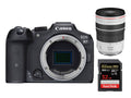 Black Case Canon EOS R7 RF 70-200mm F4 L IS USM + SanDisk 32GB Extreme PRO UHS-II SDXC 300 MB/s